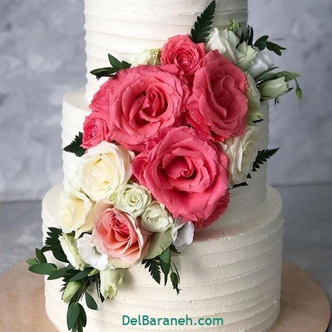  عکس کیک عروس بسیار زیبا و لاکچری