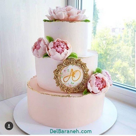  عکس کیک عروس بسیار زیبا و لاکچری