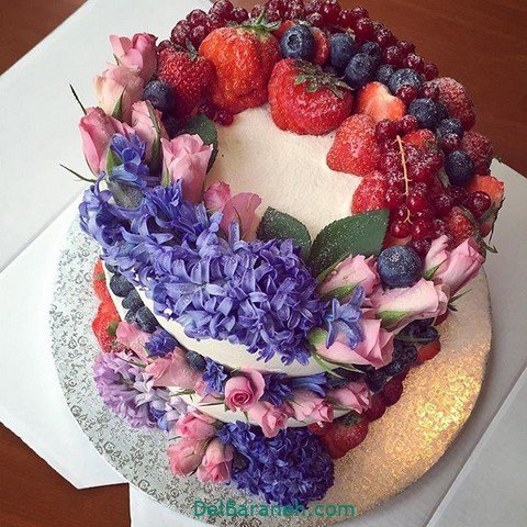  عکس کیک عروس بسیار زیبا و لاکچری