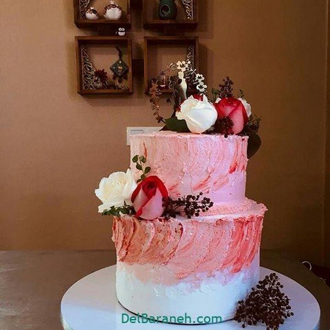  عکس کیک عروس بسیار زیبا و لاکچری