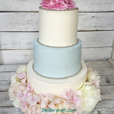  عکس کیک عروس بسیار زیبا و لاکچری