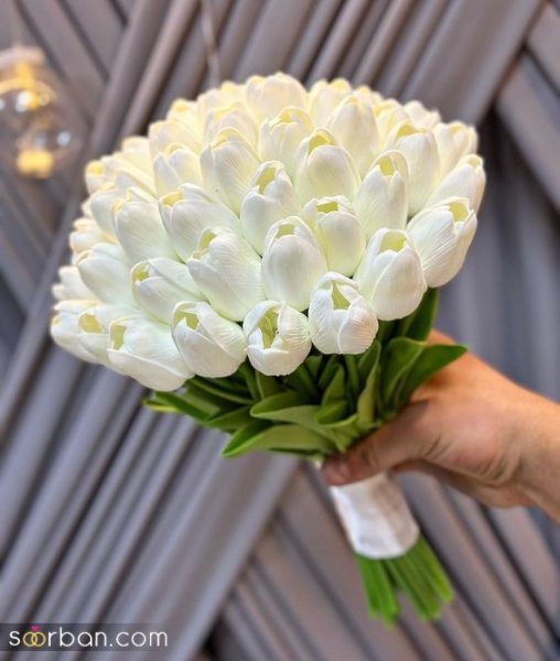  عکس دسته گل رز قرمز عروس