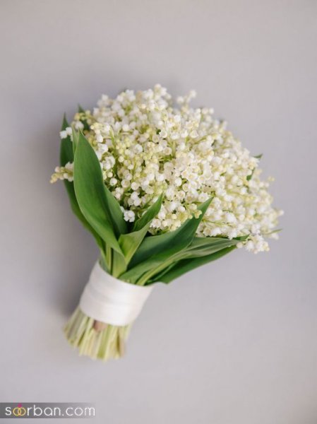  عکس جدید ترین دسته گل سفید برای سالگرد ازدواج