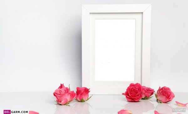 پس زمینه گل برای نوشتن متن