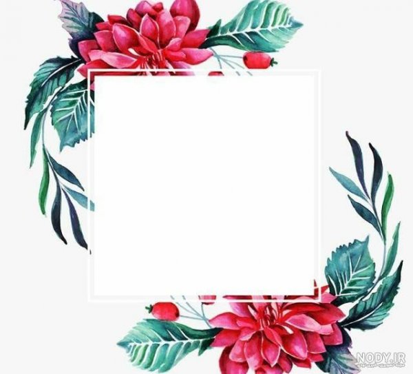  پس زمینه گل برای نوشتن متن