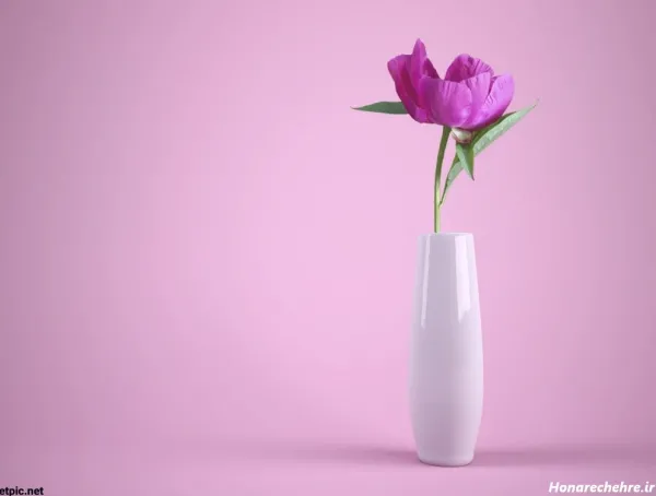  عکس دسته گل صورتی برای پروفایل دخترونه