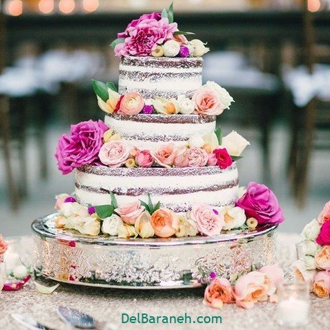 عکس کیک عقد شیک