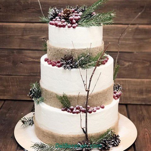  عکس کیک عروسی ساده و شیک