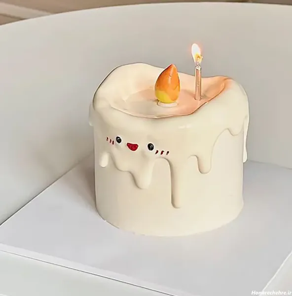  عکس کیک تولد با شمع روشن