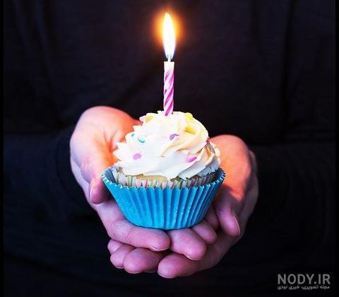 عکس کیک با شمع