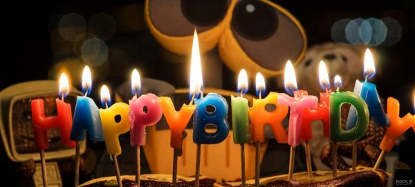  عکس کیک با شمع