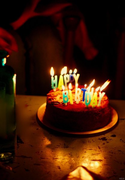  عکس کیک با شمع