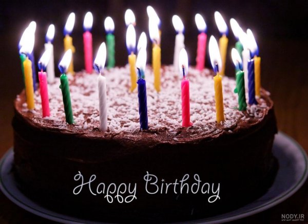  عکس کیک با شمع