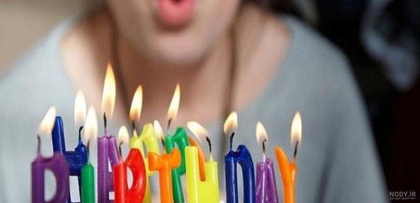  عکس کیک با شمع