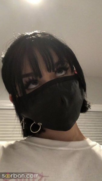  عکس دختر با ماسک برای پروفایل