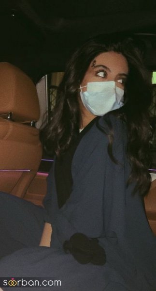  عکس دختر با ماسک مشکی برای پروفایل