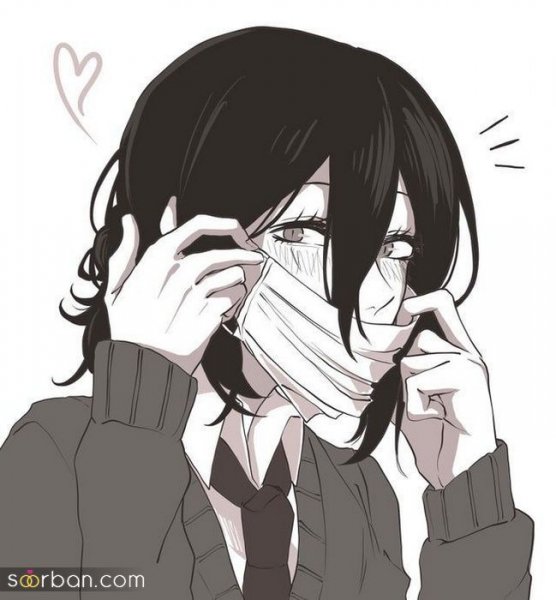  عکس دختر با ماسک فانتزی