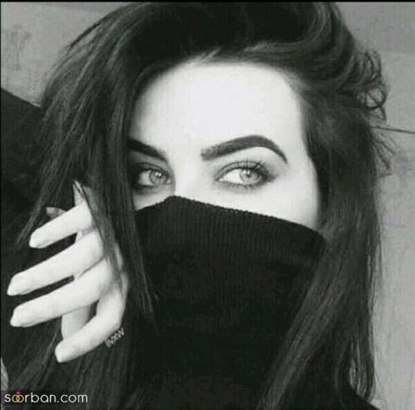  عکس دختر با ماسک خفن برای پروفایل