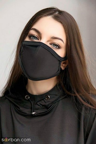 عکس دختر با ماسک خفن برای پروفایل