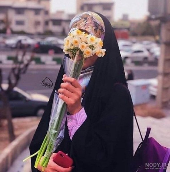 عکس دختر با حجاب فانتزی