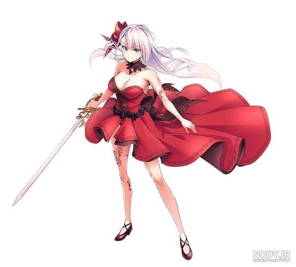  عکس فانتزی دختر جنگجو کره ای با شمشیر