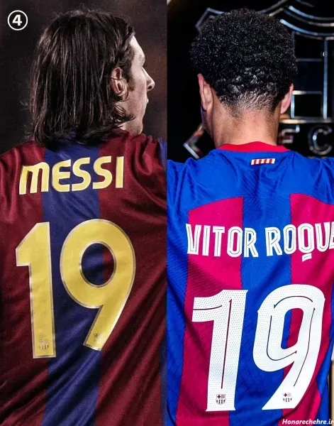  عکس مسی در بارسلونا خفن