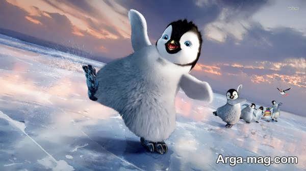 عکس پنگوئن نقاشی