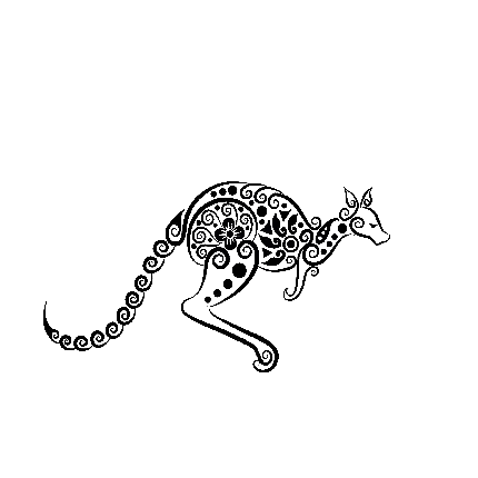  عکس کانگورو کارتونی