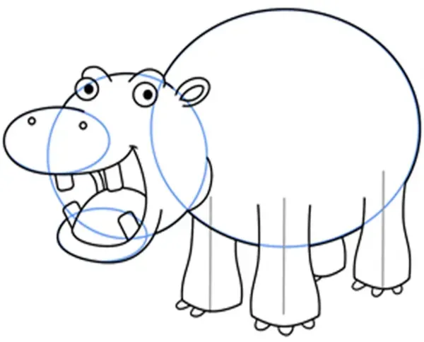  عکس اسب آبی نقاشی