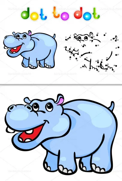  عکس اسب آبی نقاشی