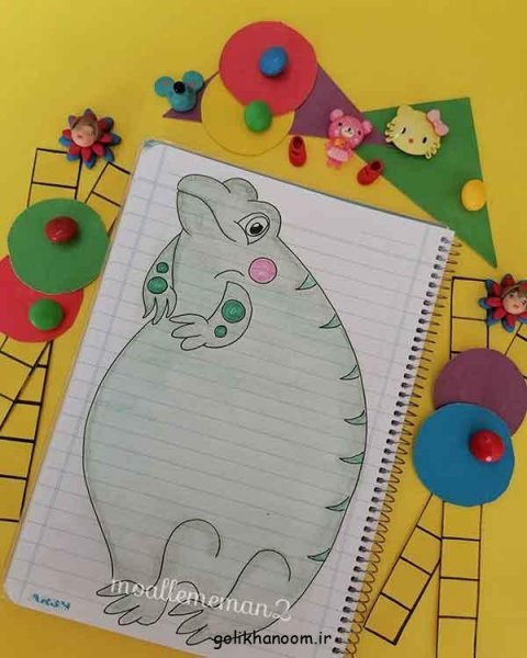  عکس قورباغه نقاشی