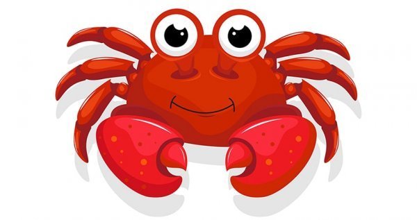 عکس خرچنگ کارتونی