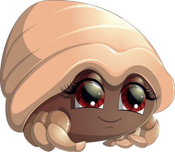  عکس خرچنگ کارتونی