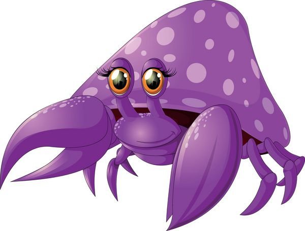  عکس خرچنگ کارتونی