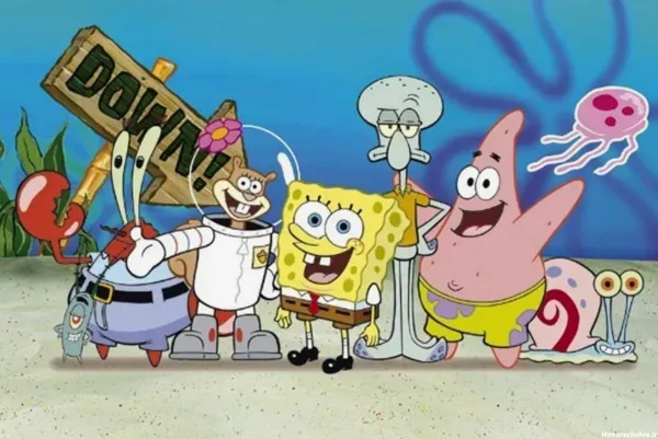 عکس خرچنگ باب اسفنجی