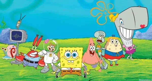  عکس خرچنگ باب اسفنجی