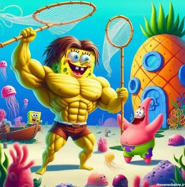  عکس خرچنگ باب اسفنجی