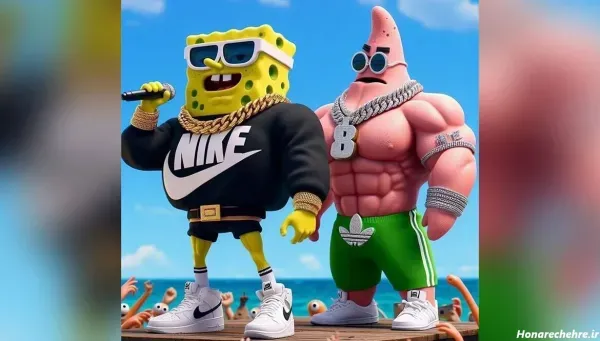  عکس خرچنگ باب اسفنجی