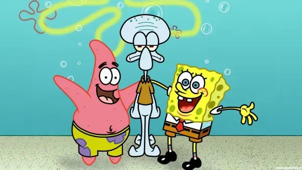  عکس خرچنگ باب اسفنجی