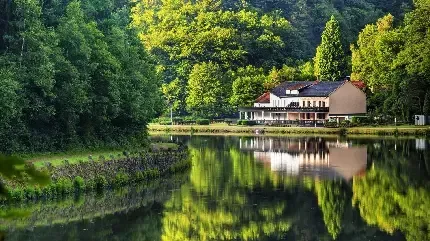  عکس کلبه چوبی رویایی