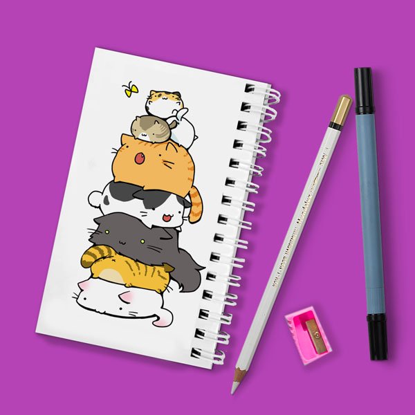  عکس دفترچه یادداشت کیوت