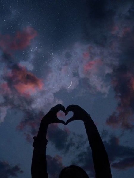 عکس قلب سیاه برای پروفایل