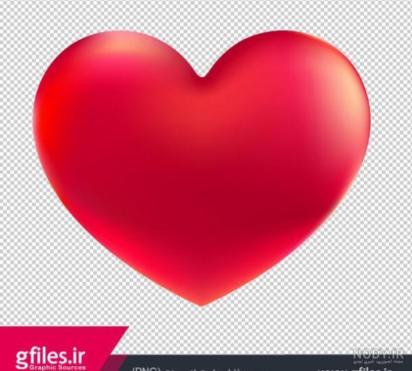 عکس قلب قرمز خوشگل کوچک