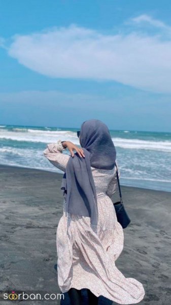 عکس پروفایل دخترونه شیک کنار دریا