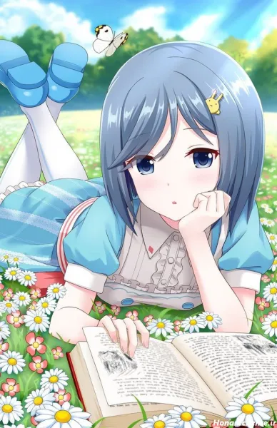  تصویر زمینه دختر انیمه ای کیوت برای دسکتاپ