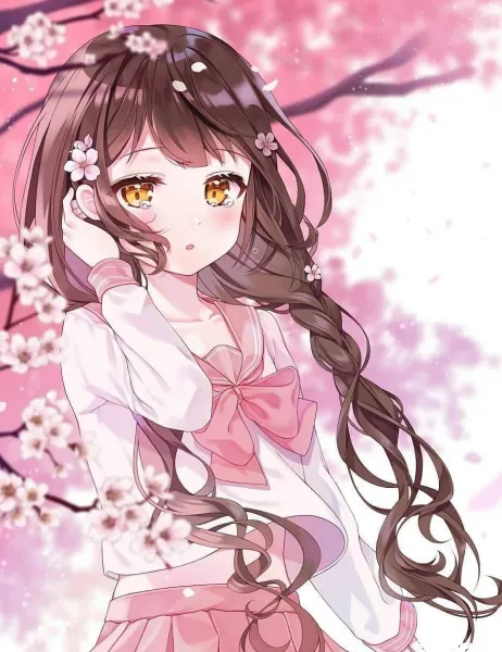  تصویر زمینه دختر انیمه ای کیوت برای دسکتاپ