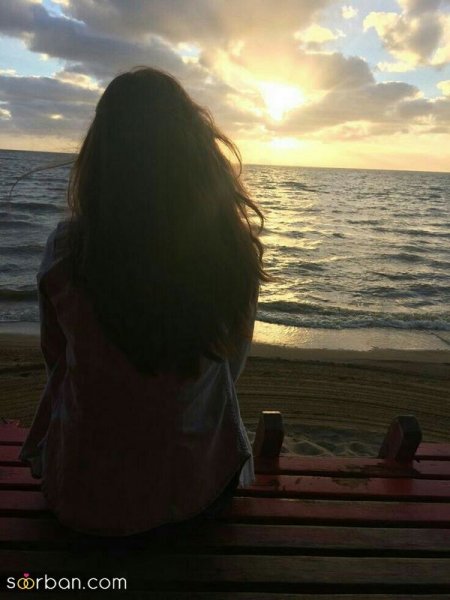  عکس دختر بدون چهره تنها و افسرده