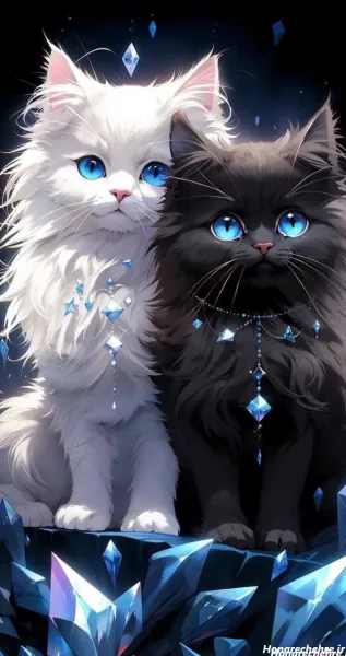  والپیپر گربه فانتزی