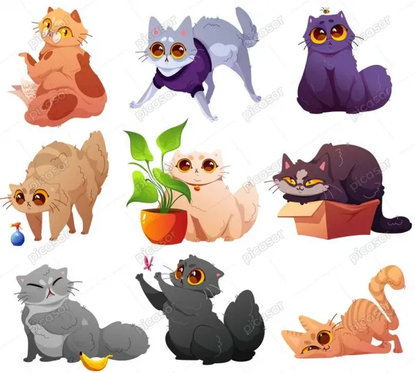  والپیپر گربه فانتزی