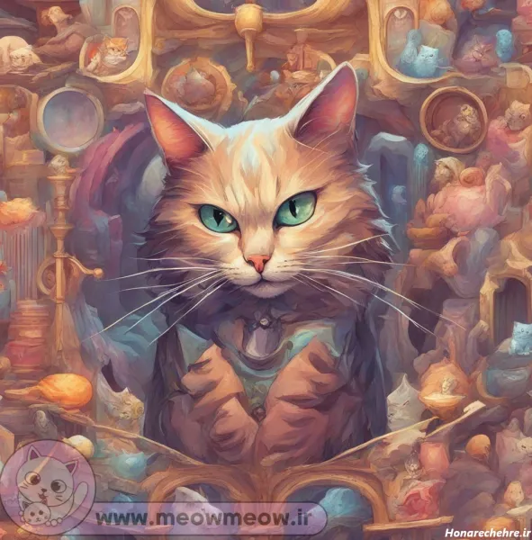  والپیپر گربه فانتزی